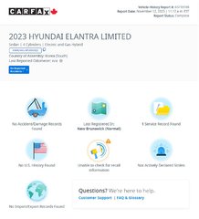 2023 Hyundai ELANTRA HYBRID Luxury | Leather | Roof | Cam | USB | HtdWheel in Saint John, New Brunswick - 2 - w320h240px