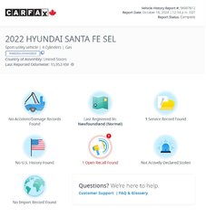 2022  Santa Fe Preferred | Cam | USB | HtdSeat | Warramty to 2027 in Saint John, New Brunswick - 2 - w320h240px