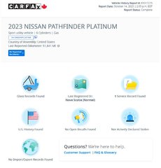 Nissan Pathfinder Platinum | Leather | Roof | Nav | Cam | USB 2023 à Saint John, Nouveau-Brunswick - 2 - w320h240px