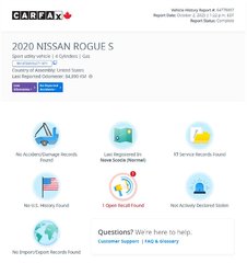 2020 Nissan Rogue Special Edition | Cam | USB HtdWheel | Bluetooth in Saint John, New Brunswick - 2 - w320h240px