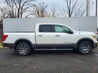 2018 Nissan Titan Platinum Reserve | Leather | Cam | USB | HtdWheel