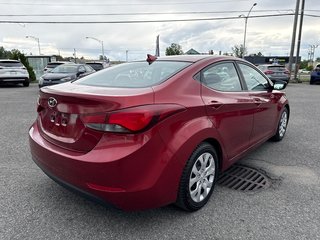 Hyundai Elantra GL A/C SIEGES CHAUFFANTS  BLUETOOTH ANTIPATINAGE 2016