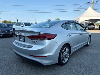 Hyundai Elantra GLS TOIT A/C SIEGES EN CUIR CHAUFFANTS CAMERA MAGS 2018
