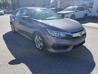 Honda Civic LX CARPLAY I HEATED SEATS  I BLUETOOTH I CAMERA 2016 à Montréal, Québec - 2 - w320h240px