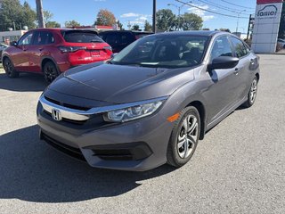 Honda Civic LX CARPLAY I HEATED SEATS  I BLUETOOTH I CAMERA 2016 à Montréal, Québec - 3 - w320h240px