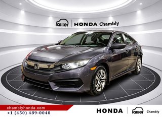 Honda Civic LX Manual  MANUAL I CARPLAY I HEATED SEATS I CAMERA 2018 à Montréal, Québec - 3 - w320h240px