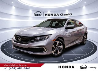 2019 Honda Civic LX 50,000 KM ONLY I CARPLAY I HEATED SEATS I BLUETOOTH I CAMERA I ACTIVE SECURITY in Montréal, Quebec - 4 - w320h240px