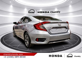 2019 Honda Civic LX 50,000 KM ONLY I CARPLAY I HEATED SEATS I BLUETOOTH I CAMERA I ACTIVE SECURITY in Montréal, Quebec - 5 - w320h240px