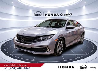 2019 Honda Civic LX 50,000 KM ONLY I CARPLAY I HEATED SEATS I BLUETOOTH I CAMERA I ACTIVE SECURITY in Montréal, Quebec - 2 - w320h240px