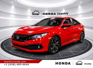 2020 Honda Civic Sport  SUNROOF I MAGS I CARPLAY I HEATED SEATS I STARTER I ACTIVGE SECURITY in Montréal, Quebec - 3 - w320h240px