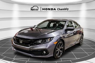 Honda Civic EX I A PORT FOR THE PRICE OF AN EX I NO ACCIDENT I ONE OWNER I SUNROOF I MAGS I  CARPLAY I 2021 à Montréal, Québec - 3 - w320h240px
