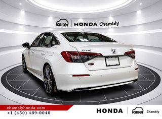 2022 Honda Civic Touring MAGS I SUNROOF I HEATED SEATS & STEERING WHEEL I CARPLAY I ACTIVE SECURITY in Montréal, Quebec - 5 - w320h240px