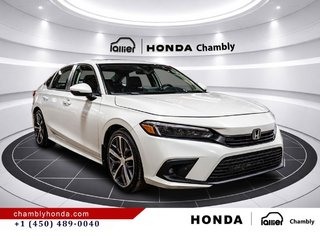 2022 Honda Civic Touring MAGS I SUNROOF I HEATED SEATS & STEERING WHEEL I CARPLAY I ACTIVE SECURITY in Montréal, Quebec - 3 - w320h240px