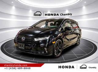 2024 Honda Odyssey Black Edition Auto LEATHER I MAGS I SUNROOF I HEATED SEATS & STEERING WHEEL I ACTIVE SECURITY in Montréal, Quebec - 3 - w320h240px