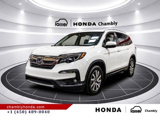 Honda Pilot EX-L Navi AWD LEATHER I SUNROOF I HEATED SEATS AND STEERING WHEEL I 8 SEATERS I CARPLAY I MAGS 2021 à Montréal, Québec - 3 - w320h240px