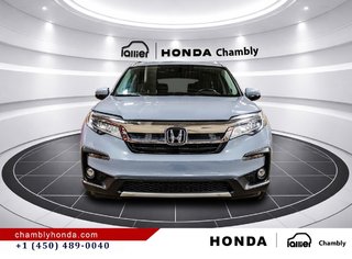 2022 Honda Pilot Touring 7-Passenger AWD I MAGS I LEATHER I STARTER I  HEATED SEATS & STEERING WHEEL I SUNROOF I in Montréal, Quebec - 2 - w320h240px