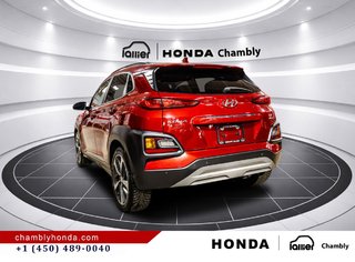 Hyundai Kona 1.6T Ultimate AWD I LEATHER I SUNROOF I HEATED SEATS & STEERING WHEEL I MAGS I AXCTIVE SECURITY 2019 à Montréal, Québec - 5 - w320h240px