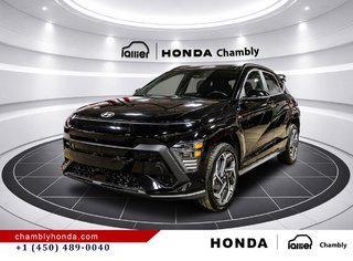 Hyundai Kona 1.6T N Line Ultimate AWD 14,000 KM I SUNROOF HEATED & VENTILATED SEATS I MAGS I STRATER I  CARPLAY 2024 à Montréal, Québec - 3 - w320h240px