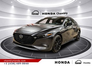 Mazda 3 Sport GT w/Turbo Auto i-ACTIV AWD LEATHER CARPLAY I SUNROOF I HEATED SEATS I ACTIVE SECURITY 2021 à Montréal, Québec - 3 - w320h240px