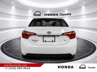 2018 Toyota Corolla LE 70,000 KM I HEATED SEATS AND STEERING WHEEL I CAMERA  I SUNROOF I MAGS I  ACTIVE SECURITY in Montréal, Quebec - 6 - w320h240px
