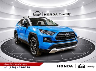 2020 Toyota RAV4 Trail AWD NO ACCIDENT I HEATED AND VENTILATED SEATS I SUNROOF I MAGS I CAMERA I ACTIVE SECURITY in Montréal, Quebec - 5 - w320h240px