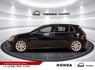 2021 Volkswagen Golf Comfortline 5-door Manual LEATHER I SUNROOF I HEATED SEATS I ACTIVE SECURITY in Montréal, Quebec - 4 - w320h240px
