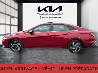 2024 Hyundai Elantra Hybrid Luxury, CUIR, TOIT, JAMAIS ACCIDENTÉ, GPS in Mirabel, Quebec - 3 - w320h240px