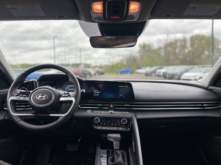2024 Hyundai Elantra Hybrid Luxury, CUIR, TOIT, JAMAIS ACCIDENTÉ, GPS in Mirabel, Quebec - 5 - w320h240px