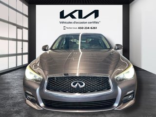 2017 Infiniti Q50 PREMIUM, 3.0T, AWD, 8 ROUES, TOIT, AUCUN ACCIDENT in Mirabel, Quebec - 3 - w320h240px