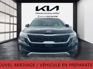 Kia Seltos SX Turbo, CUIR, TOIT, MAGS, GPS, HUD 2021 à Mirabel, Québec - 5 - w320h240px
