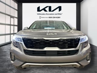 Kia Seltos SX Turbo, JAMAIS ACCIDENTÉ, CUIR, TOIT, AWD, GPS 2022 à Mirabel, Québec - 4 - w320h240px