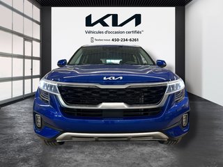 2023 Kia Seltos SX Turbo, JAMAIS ACCIDENTÉ, CUIR, TOIT, GPS, HUD in Mirabel, Quebec - 5 - w320h240px