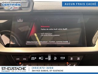 2022 Audi A3 SEDAN in Saint-Eustache, Quebec - 14 - w320h240px