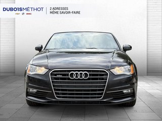 Audi A3 TECHNIK , CONVERTIBLE, 2.0T, CUIR !!! 2015 à Plessisville, Québec - 3 - w320h240px