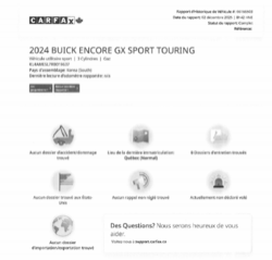 2024 Buick Encore GX SPORT TOURING, AWD, CUIR !!! in Victoriaville, Quebec - 2 - w320h240px