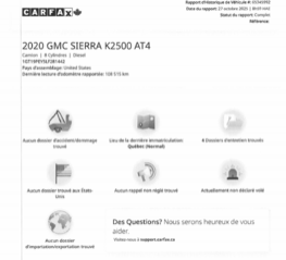 2020 GMC Sierra 2500HD AT4, V8 6.6L DURAMAX, CREW, CUIR, TOIT, BOSE !!! in Victoriaville, Quebec - 2 - w320h240px