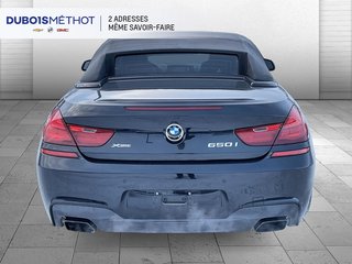 2016 BMW 6 Series 650i xDrive, M CONVERTIBLE, AUTOMATIQUE, in Plessisville, Quebec - 6 - w320h240px