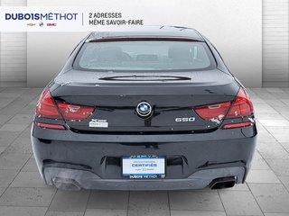 BMW 6 Series 650 GRAN COUPE, XDRIVE, V8 4.4L AUTOMATIQUE !!! 2016 à Victoriaville, Québec - 6 - w320h240px