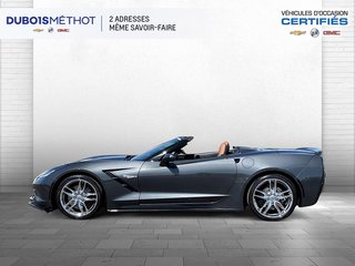 Chevrolet Corvette Z51 2LT, CONVERTIBLE, V8 6.2L, MANUEL  CUIR !!! 2017 à Victoriaville, Québec - 4 - w320h240px