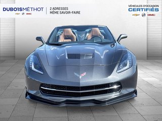 Chevrolet Corvette Z51 2LT, CONVERTIBLE, V8 6.2L, MANUEL  CUIR !!! 2017 à Victoriaville, Québec - 3 - w320h240px