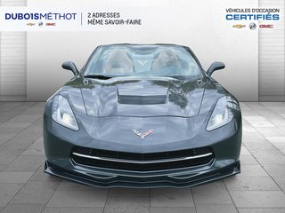 2017 Chevrolet Corvette Z51 2LT, CONVERTIBLE, V8 6.2L, MANUEL  CUIR !!! in Plessisville, Quebec - 3 - w320h240px