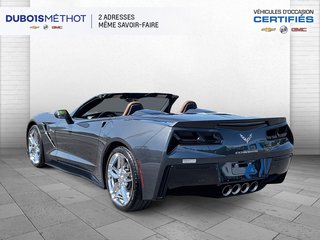 Chevrolet Corvette Z51 2LT, CONVERTIBLE, V8 6.2L, MANUEL  CUIR !!! 2017 à Victoriaville, Québec - 5 - w320h240px
