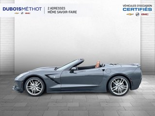 2017 Chevrolet Corvette Z51 2LT, CONVERTIBLE, V8 6.2L, MANUEL  CUIR !!! in Plessisville, Quebec - 4 - w320h240px