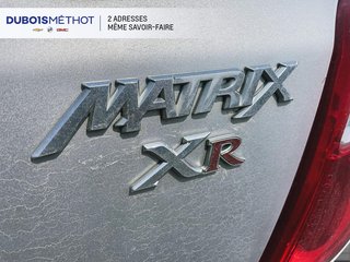 2010 Toyota Matrix XR, AIR CLIMATISEE, MANUEL VITRES ET DOORLOCKS !!! in Victoriaville, Quebec - 6 - w320h240px