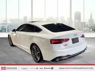 2020 Audi A5 SPORTBACK KOMFORT + AWD + TOIT OUVRANT in Pointe-Aux-Trembles, Quebec - 4 - w320h240px