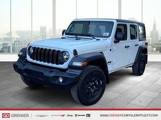 Jeep WRANGLER 4-Door SPORT 2024 à Pointe-Aux-Trembles, Québec - 2 - w320h240px