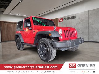 2015 Jeep Wrangler Sport in Pointe-Aux-Trembles, Quebec - 6 - w320h240px
