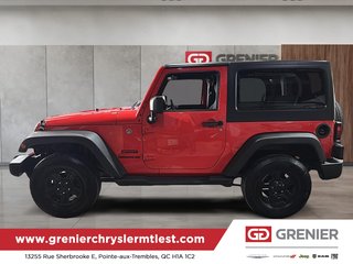 2015 Jeep Wrangler Sport in Pointe-Aux-Trembles, Quebec - 2 - w320h240px