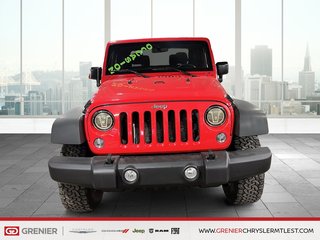 2017 Jeep Wrangler SPORT S + 4X4 + 2P + TRANS MANUELLE in Pointe-Aux-Trembles, Quebec - 2 - w320h240px