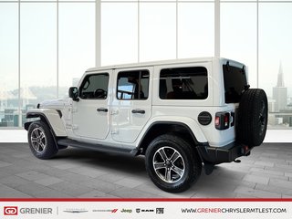 2023 Jeep Wrangler SAHARA + 4 PORTES + V6 + 4X4 + TOIT FREEDOM in Pointe-Aux-Trembles, Quebec - 6 - w320h240px